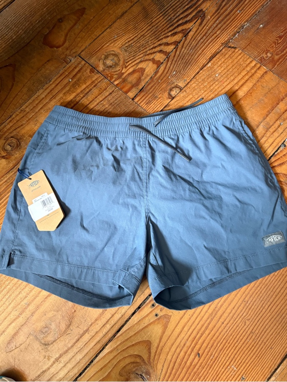 AFTCO Women's Slate Blue Athletic Shorts